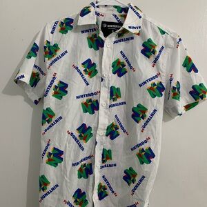 Nintendo Multicolor Men's Shirt